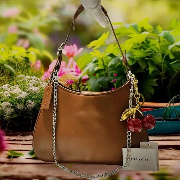 Vintage Coach soho Shoulder Bag Brown color soft Leather 2001 year - Picture 1 of 17